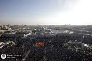 اقامه نماز عید سعید فطر در حرم مطهر رضوی