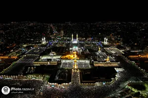 مراسم تحویل سال 1402 در حرم مطهر رضوی - 3