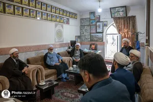 حضور تولیت آستان قدس رضوی در مدرسه علمیه امام محمدباقر(ع)