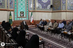 دیدار جمعی از فعالان حوزه جمعیت با تولیت آستان قدس رضوی