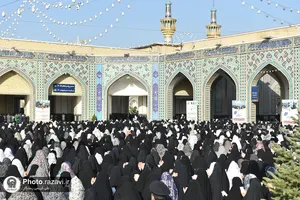 اقامه نماز عید سعید فطر در حرم مطهر رضوی-2