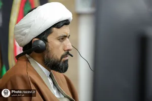 حضور معاون تبلیغات اسلامی حرم مطهر رضوی در سامانه 138