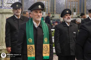 مراسم خطبه خوانی صبح میلاد امام رضا علیه&zwnj;السلام