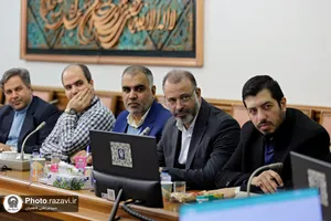 نشست صمیمی مدیران با قائم مقام تولیت آستان قدس رضوی
