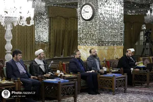 جلسه هیئت امنای حرم مطهر رضوی