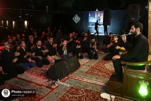 عزاداری دهه اول محرم در پردیس خواهران دانشگاه امام رضا(علیه السلام)