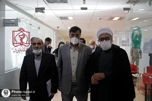 بازدید تولیت آستان قدس رضوی از بیمارستان منتصریه