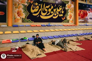 خدمت رسانی موکب مؤسسه تربیت بدنی بنیاد کرامت رضوی