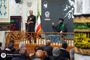 مراسم عزاداری ویژه ناشنوایان در حرم مطهر رضوی