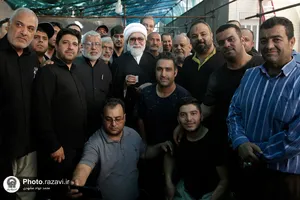 بازدید تولیت آستان قدس رضوی از مواکب دهه آخر صفر