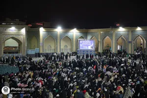 مراسم احیا شب بیست و سوم ماه مبارک رمضان در حرم مطهر رضوی-1