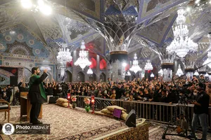 مراسم عزاداری شب رحلت پیامبر اکرم(ص) در رواق امام خمینی(ره)