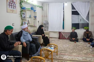 دیدار تولیت آستان قدس رضوی با خانواده&zwnj;های شهیدان سید مصطفی جعفری و مرتضی میثمی