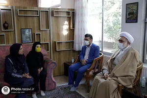 بازدید تولیت آستان قدس رضوی از موسسه توانبخشی همدم