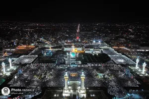 مراسم احیا شب بیست و یکم ماه مبارک رمضان در حرم مطهر رضوی - 2