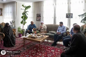 دیدار تولیت آستان قدس رضوی با خانواده جانبازان و ایثارگران