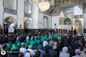 مراسم اذن خدمت اربعین حسینی