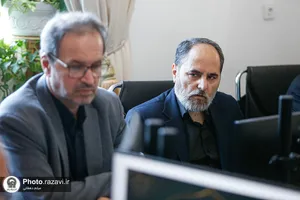 دیدار جمعی از پیشکسوتان رسانه با مدیر عالی حرم مطهر رضوی