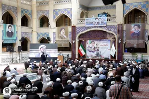 بزرگداشت چهلمین روز شهدای خدمت