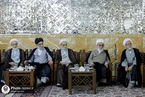 دیدار اساتید مدرسه تابستانی دارالعلم با تولیت آستان قدس رضوی