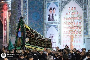 عزاداری سنتی شب چهارم محرم در &laquo;حسینیه حرم&raquo;