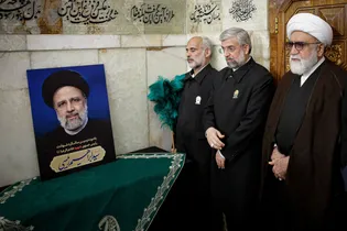 گرامیداشت دومین سالگرد شهادت آیت‌الله رئیسی در حرم مطهر رضوی
