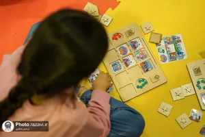 ایستگاه بازی کودکان با حضور مربیان مهدالرضا