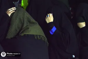 مراسم عزاداری شب شهادت حضرت رقیه در مشهد-1