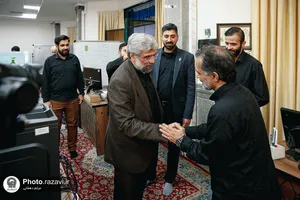 حضور مدیر عالی حرم مطهر رضوی در تحریریه آستان نیوز