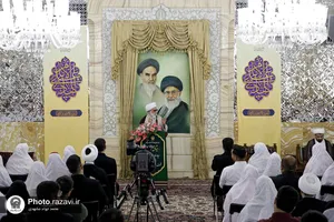 دیدار ۱۱۴ زوج دانشجوی دانشگاه&zwnj;های مشهد با تولیت آستان قدس رضوی