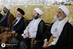 نشست ائمه جماعات حرم مطهر و مساجد منتخب مشهد با تولیت آستان قدس رضوی