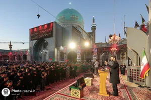 مراسم اعزام خادمین اربعین حسینی