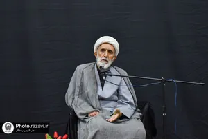 وداع با پیکر شهید گمنام در زائرشهر رضوی