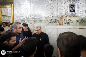 تشرف وزیر کشور جمهوری اسلامی پاکستان به حرم مطهر رضوی