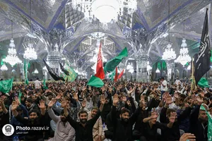 اجتماع بزرگ زائران اردوزبان در حرم مطهر رضوی