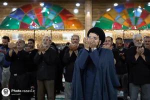 مراسم سوگواری دهه آخر صفر در اردوگاه باغ خاتون