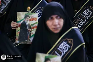 آئین بزرگداشت رهبر شهید انقلاب اسلامی در حرم مطهر رضوی-4
