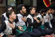 نوجوانان رضوی در سوگ شهادت سالار شهیدان اشک ماتم ریختند