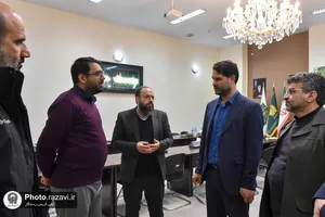 دیدار معاون فرهنگی و توسعه وزارت ورزش و جوانان با مدیران رسانه&zwnj;ای آستان قدس رضوی
