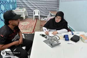 بازدید خبرنگاران از مواکب آستان قدس رضوی