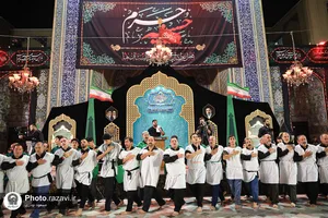 عزاداری سنتی شب پنجم محرم در &laquo;حسینیه حرم&raquo;