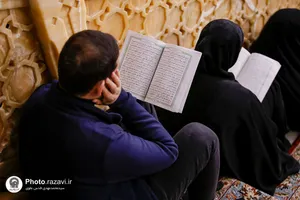 مراسم احیا شب نوزدهم ماه مبارک رمضان در حرم مطهر رضوی - 2