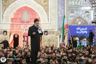 Chaharpayeh Khani ritual at Imam Reza Shrine on 21st of Ramadan