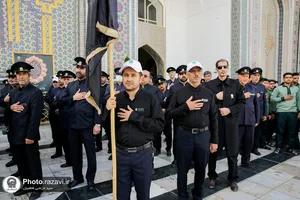 مراسم عزاداری روز شهادت امام جواد علیه السلام ویژه خادمین بارگاه رضوی