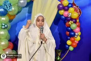 جشن عبادت شکوفه&zwnj;های بهشتی در حرم مطهر رضوی