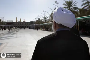 تشرف تولیت آستان قدس رضوی به حرم مطهر امام حسین(علیه&zwnj;السلام)