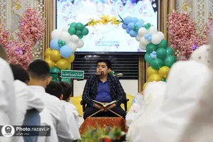 جشن تکلیف نوجوانان سوریه&zwnj;ای در حرم مطهر رضوی