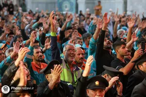 مراسم اعزام خادمین اربعین حسینی