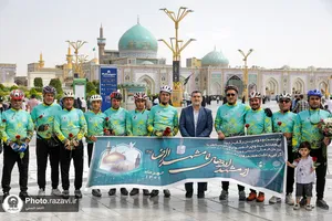 تشرف رکاب زنان کاشانی به حرم مطهر رضوی