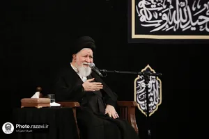 عزاداری روز شهادت امام رضا علیه&zwnj;السلام در رواق امام خمینی(ره)